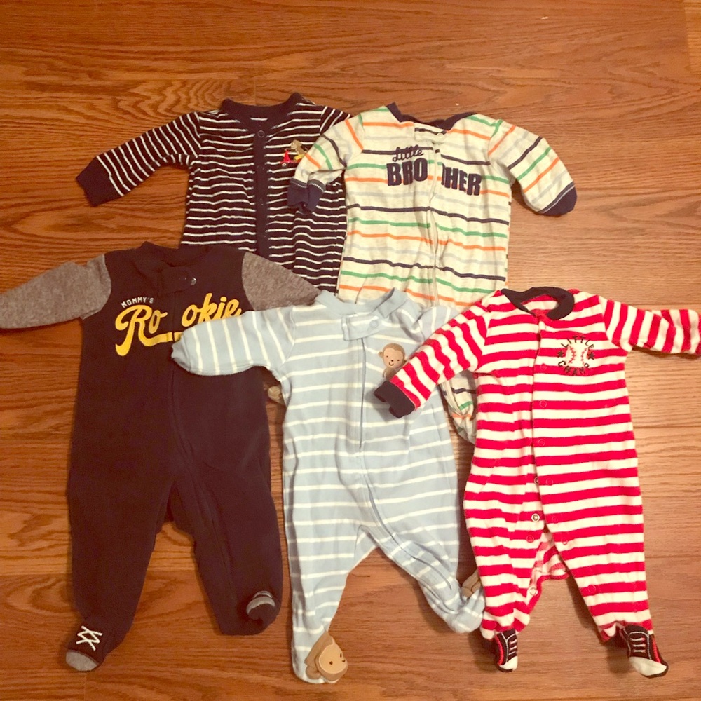 Baby boy sleeper bundle